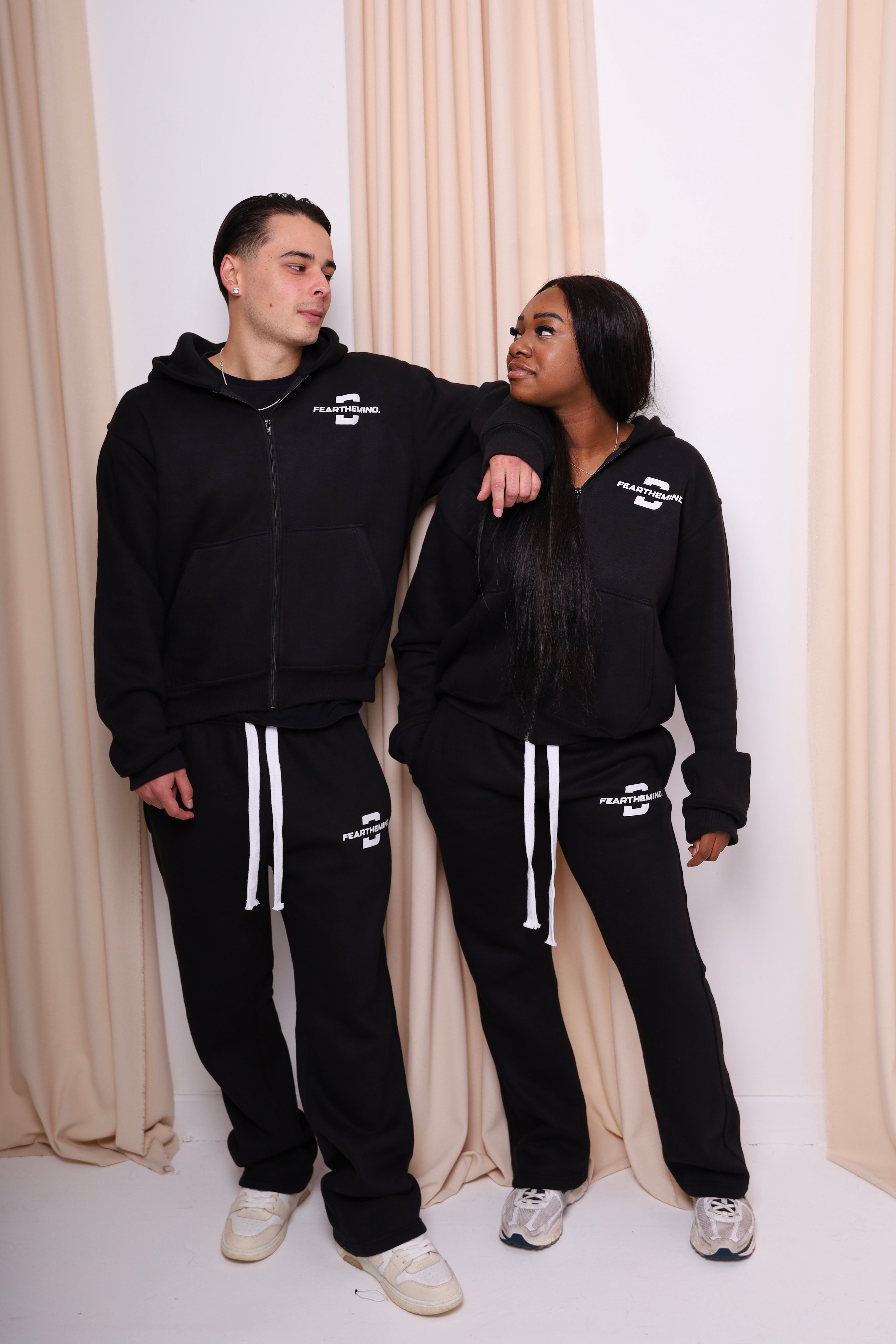 Black FTM Straight Pants