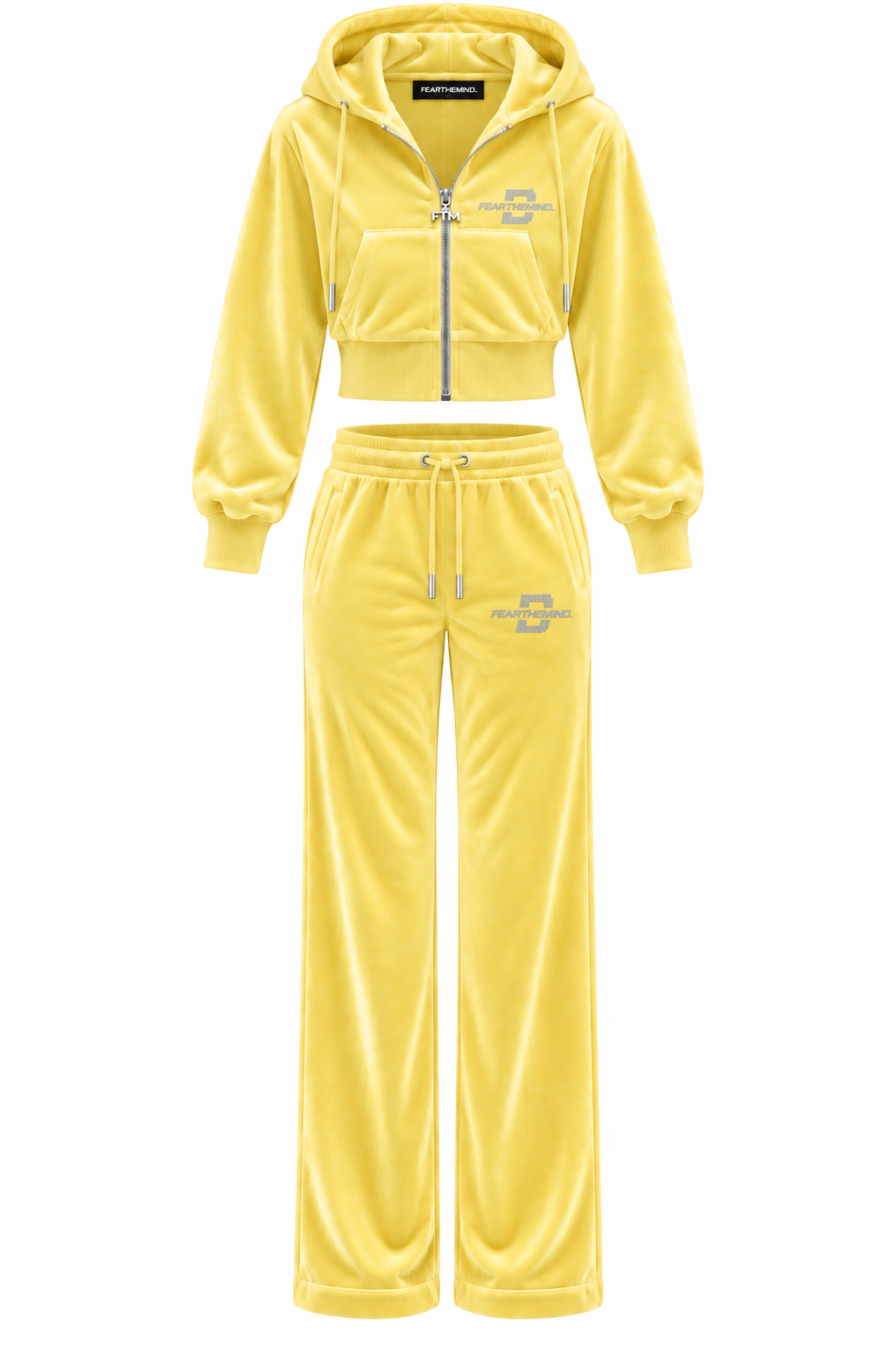 FEARLESS VELOUR SET LEMON