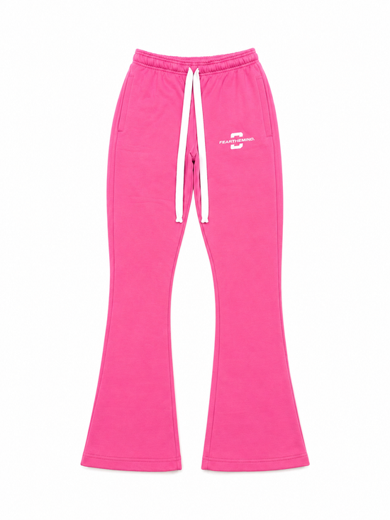 PINK FLARED PANTS