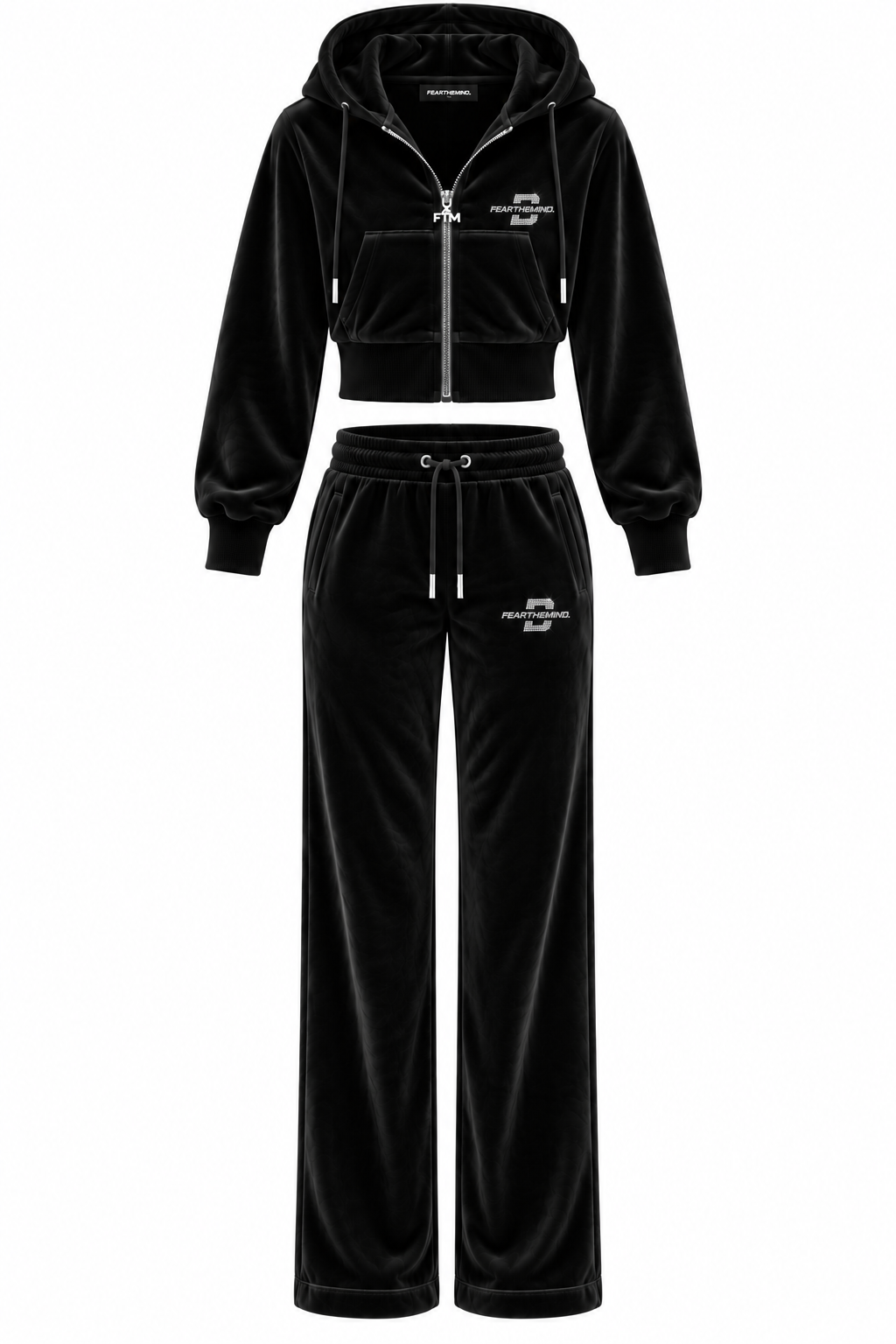 FEARLESS VELOUR SET BLACK