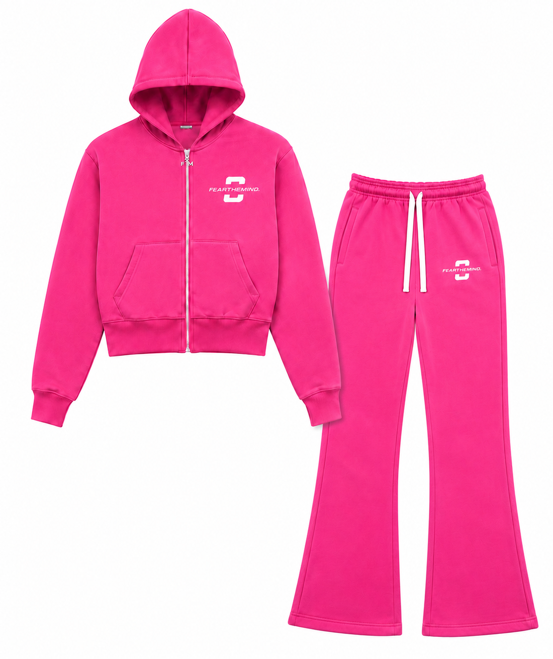 FTM SIGNATURE FLARE TRACKSUIT HOT PINK