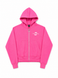 PINK ZIP HOODIE