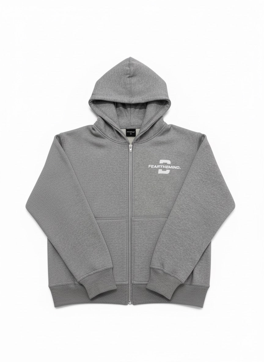 FTM Grey Zip Hoodie