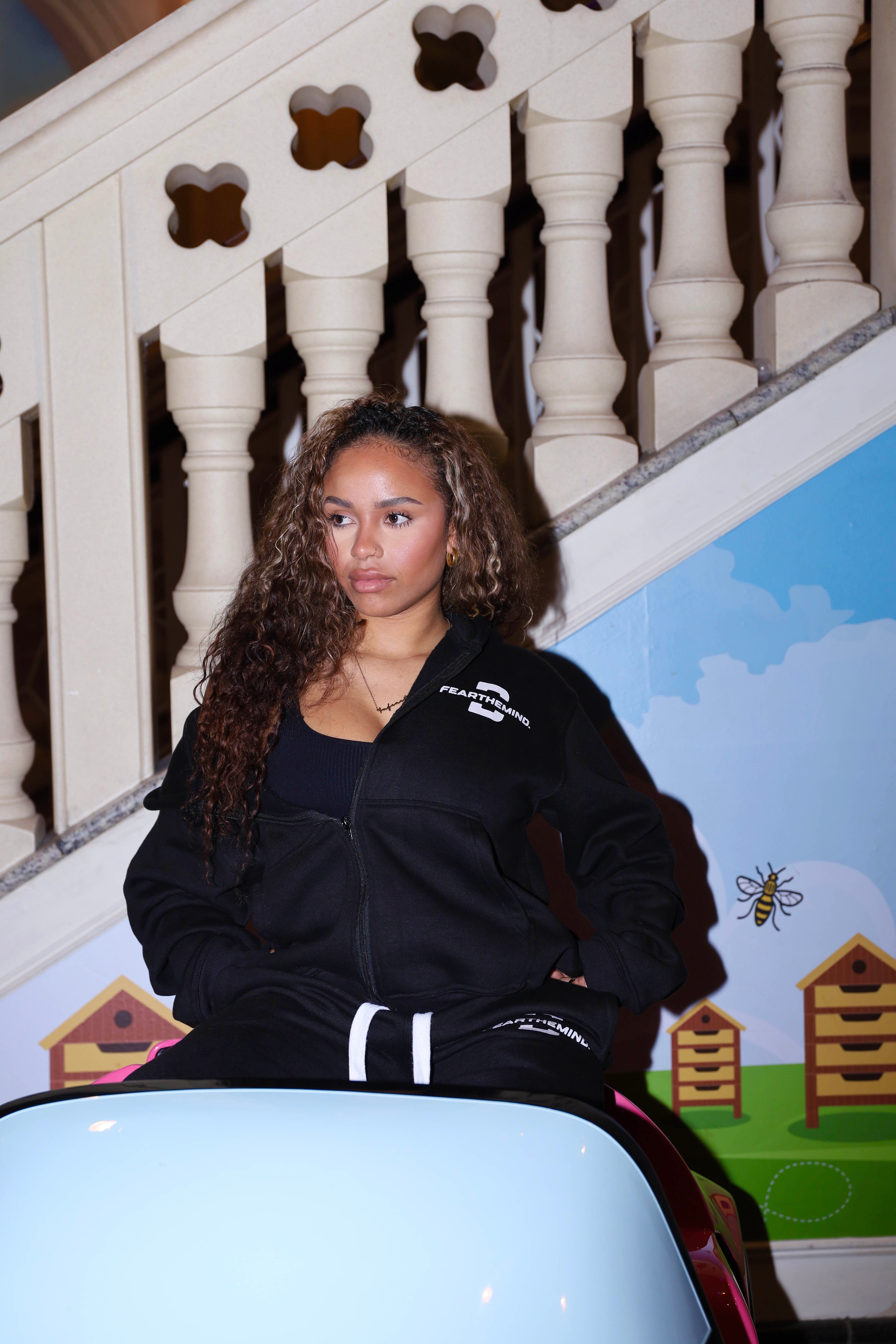 FTM Black Zip Hoodie