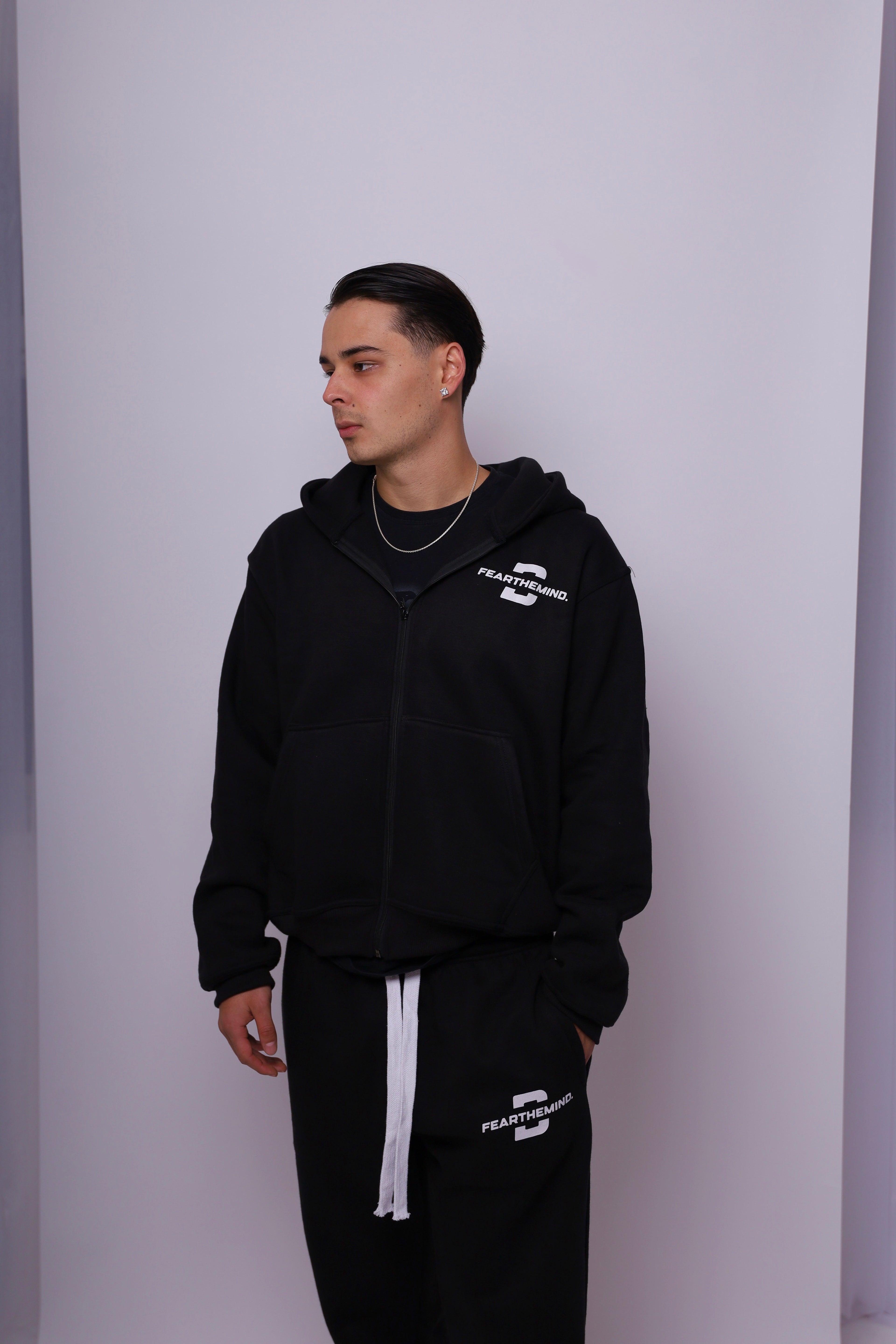 FTM Black Zip Hoodie