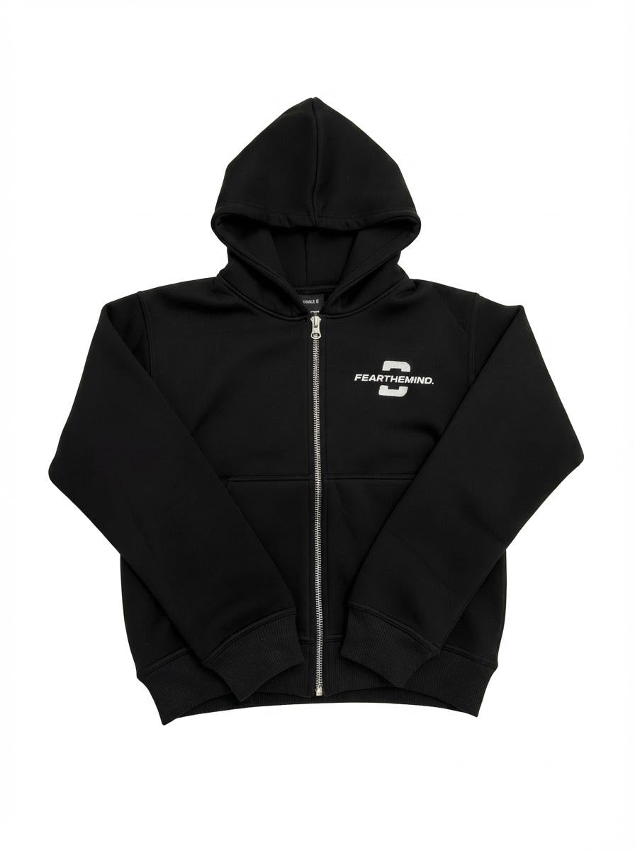 FTM Black Zip Hoodie